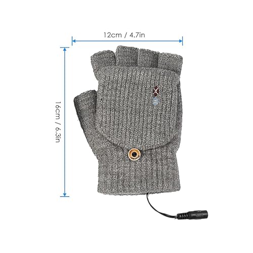 Guantes de calentamiento para trabajo al aire libre y oficina 6