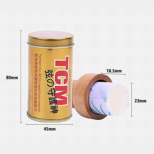 KKmoon Óleo condicionador para limpeza de espanadores de cordas com pano de limpeza Acessório para i