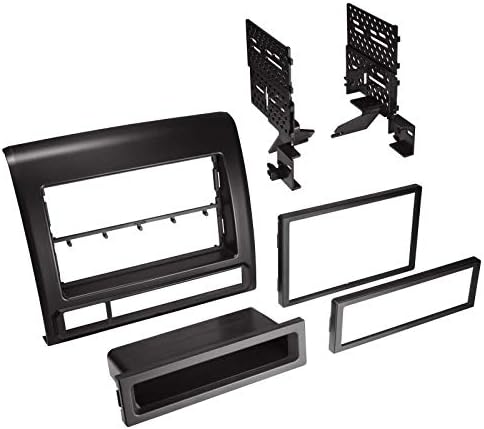 Stereo Install Dash Kit Single and Double Din Fits Toyota Tacoma 2012-2015