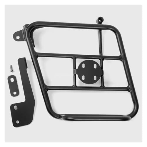 Porte-bagages latéral arrière PG1 en acier renforcé avec étagère double fonction