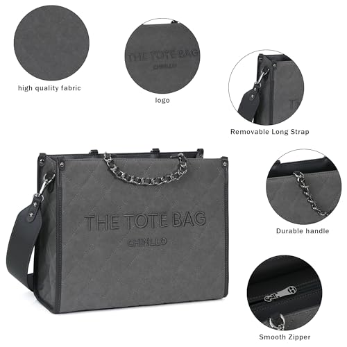 Image of Chinllo Tote Bag for Women Top Handle Satchel Purse and Handbags with Shoulder Strap
