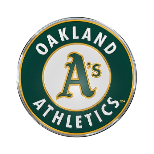 Emblema Oakland Athletics troquelado para personalizar tu coche con la MLB