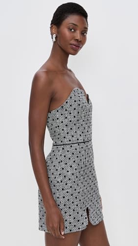Amanda Uprichard Women's Puzzle Strapless Mini Dress4