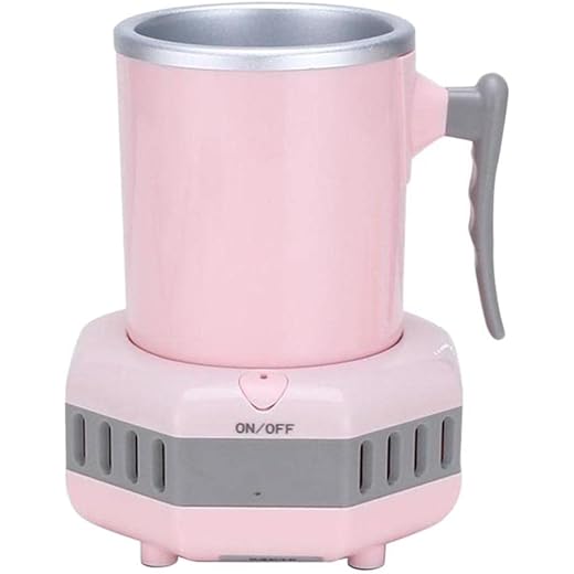 CALANDIS Portable Quick Electric Beverage Cup Cooler Ice Ma