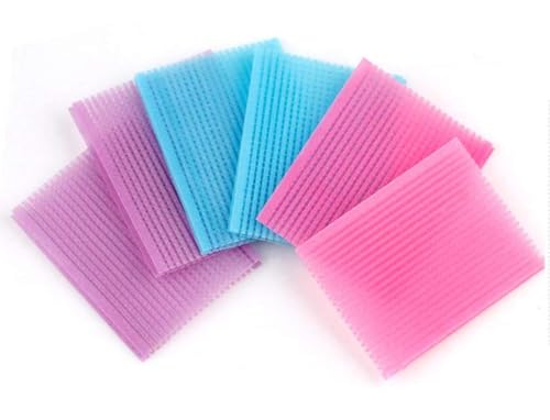 30 Pack Magic Bangs Hair Pad Multi-color Seamless Hair Sticker Strong Hold Square Magic Tape Fringe Hair Bang Patch Hair Accessories for Women and Girls, Clips and Barrettes