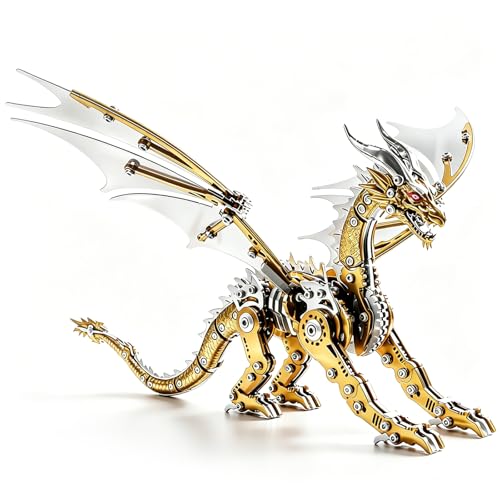 Cadeau puzzle 3D métal Golden Wings défi logique ado et adulte