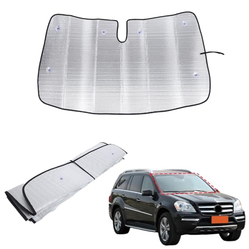 Pare-soleil de pare-brise Mercedes Classe GL X164 protection UV auto