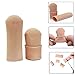 MQUPIN Toe Tube Cuttable Gel Toe Caps Finger Cap Toe Covers Sleeves Gel Corn Pad Protectors for Cushions Corns,Blisters, Calluses(S)