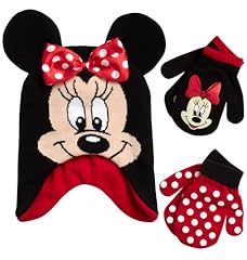 Red Minnie Mittens 2-4
