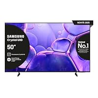 Samsung Crystal UHD 4K Smart TV 50'' UE50U8090FUXZT, Crystal 4K Processor, HDR, Smart Experience, OTS Lite & Adaptive Sound, Metal Stream Design, 2025