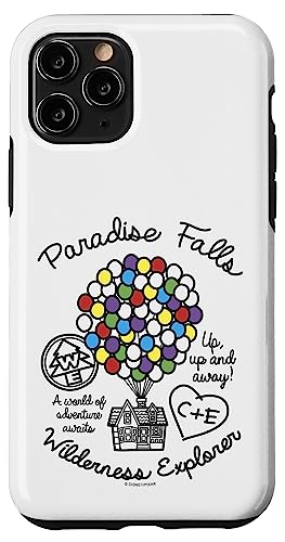 Coque iPhone 11 Pro Pixar Up Paradise Falls idéale pour vos aventures et voyages quotidiens