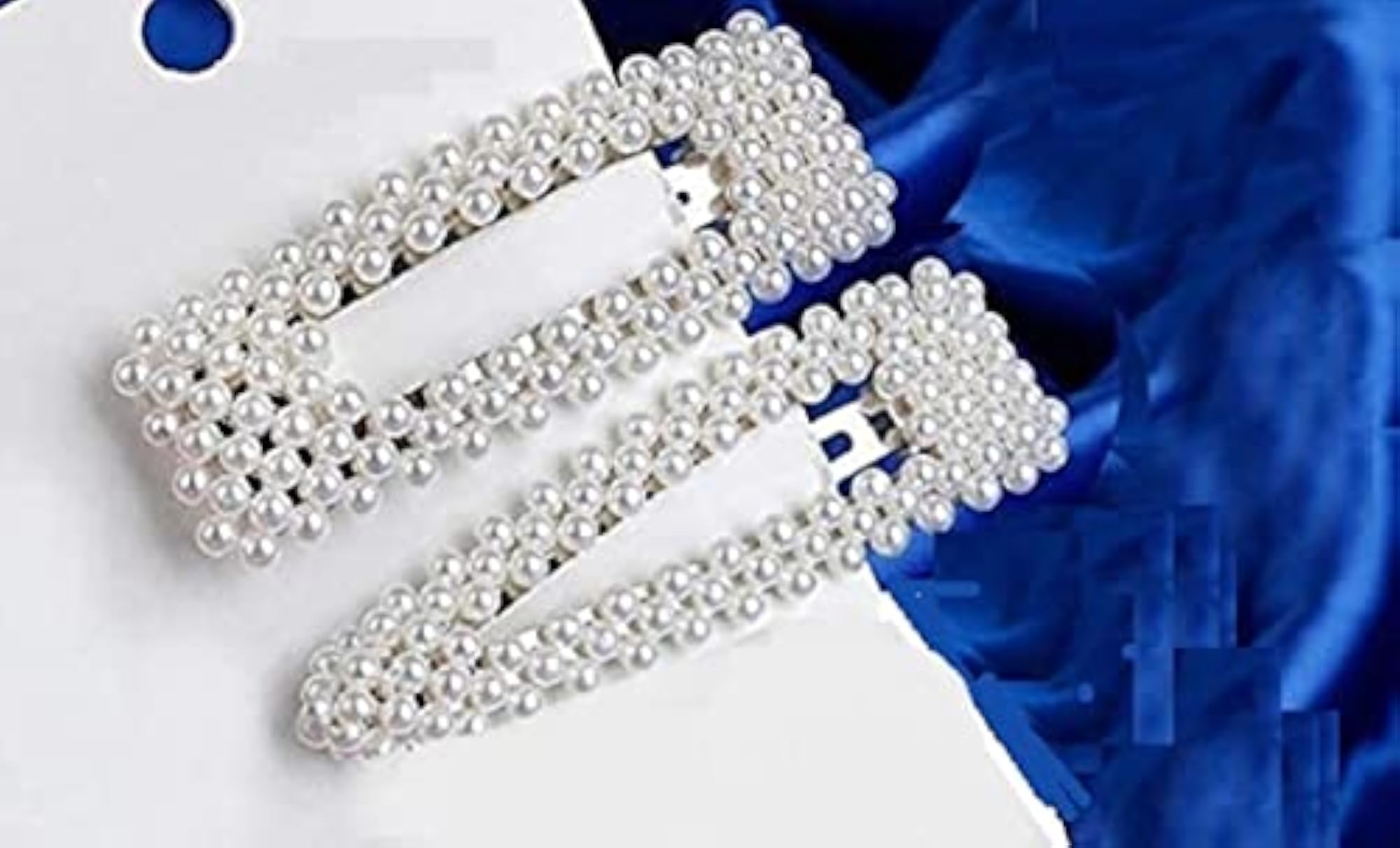 10 Pcs Korean Style Pearl Large Hair Clips Set