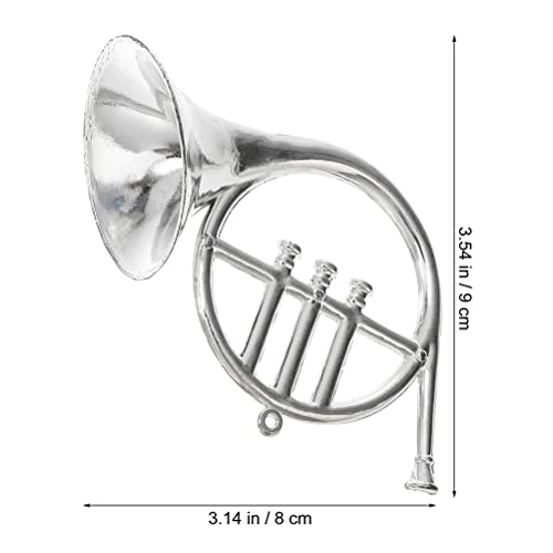 LUOZZY 12 peças Miniatura Instrumento Musical Modelo Guirlanda de Natal Decorações de Árvore de Nata