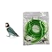 COLLBATH Parrot Training Rope Leash Kit for Agapornis Fischeri Comfortable Bird Flying Training Tool and Materials
