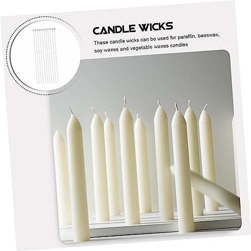 LALAFINA 100 piezas mechas de algodón para velas DIY miniatura 4