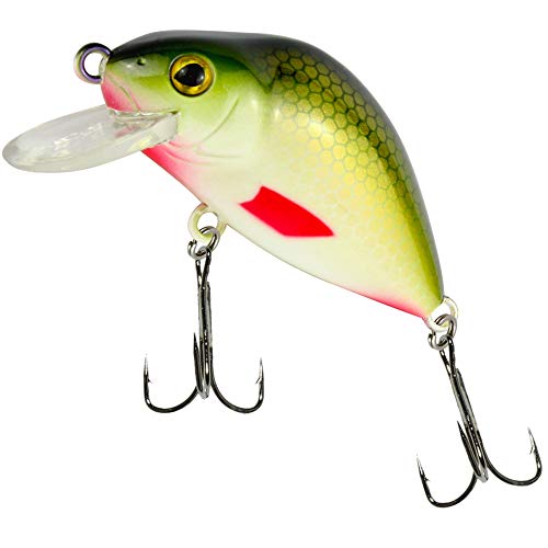 Seika Pro Wobbler Kamakura 6cm 12,8g - Crankbait, Farbe:Chub Cover