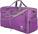 Bago Travel Duffle Bag For Women & Men - Foldable Duffel Bag For Luggage Gym Sports (Large 27", Purple )