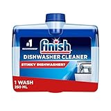Finish Dishwasher Cleaner, Hygienically Deep Cleans hidden Grease & Limescales and Fights Odours, 250 ml