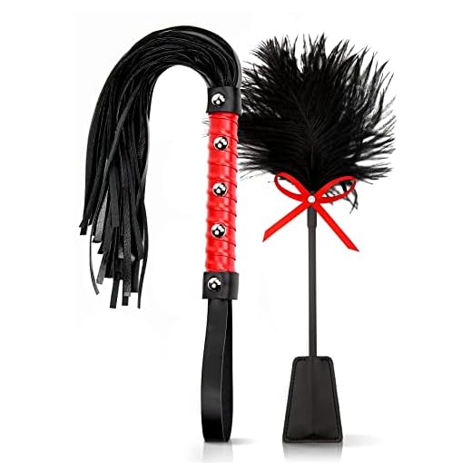 Elegant Faux Horse Whip Set