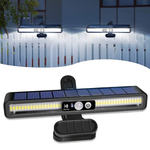 クリップ ソーラーライト センサーライト 屋外 電気代不要 防水 3つ点灯モード 自動点灯 消灯 高感度人感センサーライト 屋外 防犯ライト 防災ライト 庭先/玄関/廊下/駐車場適用 停電 地震 津波 台風対策 防災対応 簡単取り付け