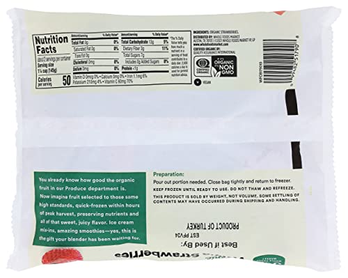 365 By Whole Foods Market Organic Whole Strawberries, 10 Oz #TOP1