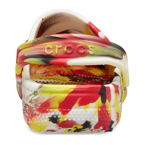 Image of Crocs Unisex-Child Classic Watercolor Marbled Clog