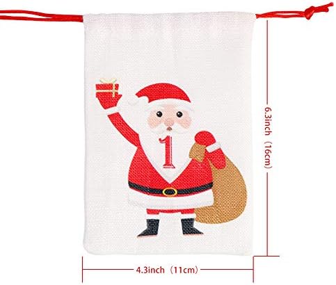 Aytai Advent Calendar 2019, 24 Days Countdown Calendar Christmas Advent Calendar For Kids Christmas Decorations