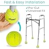 Amazon.com: Vive Tennis Balls for Walkers, Pre Cut (4 PCS) - Precut ...