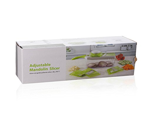 Conjunto De 4 Raladores Ajustáveis Full Star, Etna Tf1006, Verde/branco Etna Verde/branco