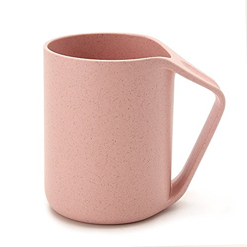 Eoocvt XMBEI4 4Pcs Eco Friendly Healthy Wheat Straw Biodegradable Plastic Cup Mug thumb #7