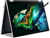 acer Touchscreen Spin 14 Convertible 2-in-1 Laptop Intel 8-Core i3 up to 3.8GHz 14in WUXGA 8GB DDR5 256GB SSD Web Cam HDMI Win 11 (A3SP14 - Renewed)