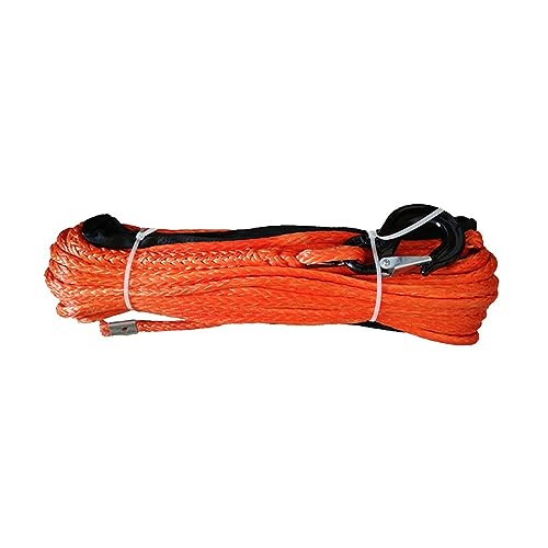 Cuerda de UHMWPE para cabrestante de 10mm contra roturas con gancho rot 4