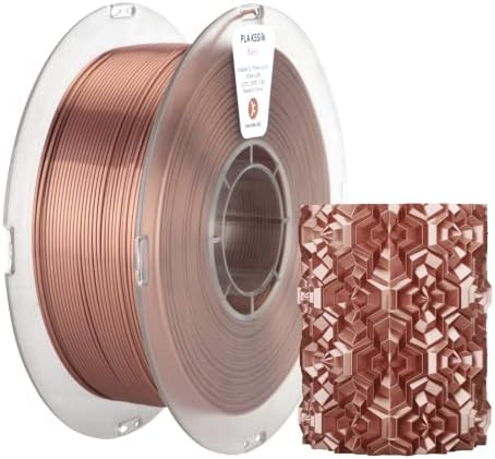 Shiny Silk PLA 3D Printer Filament 1.75mm, Kexcellled Update Silk Printing Surface, Dimensional Accuracy +/- 0.03mm, 1kg Spool (2.2 lbs), Fit Most FDM Printer, Blue