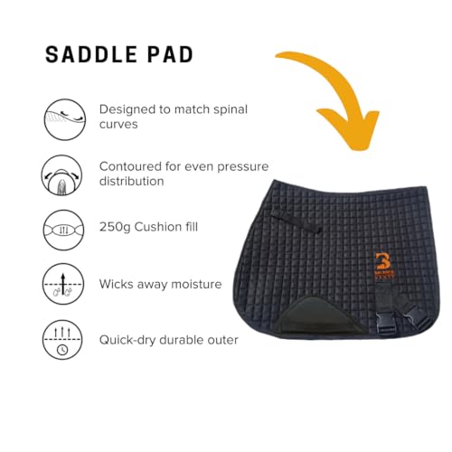 Equine Band System - Core Training Aid for Horses. Saddle Pad and Equibands System by Equine Balance Bands (All Purpose)