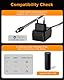 Sanicata 21W Ladegerät Charger Adapter für Alexa Echo 1st Gen, Echo 2nd Gen, Echo Show 1st Gen, Echo Plus 1st Gen, Echo Look, Echo Link, Fire TV 2nd Gen. 15V/1.4A Netzteil Kompatibilität