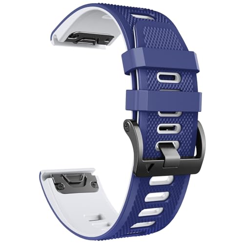 Bracelet montre silicone 26mm flexible pour Fenix 6X Pro et Enduro 2