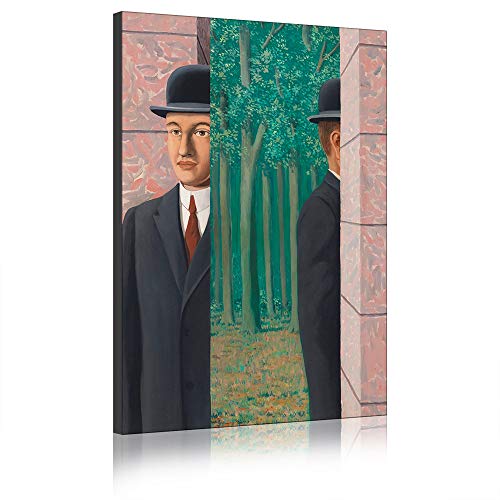 Tableau Magritte encadré pour habiller un mur vide de salon 30x45