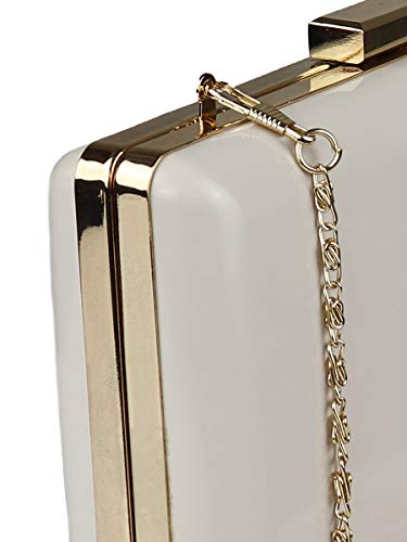 Bolsa Feminino Clutch Festa Mao, Carteira (Bege)