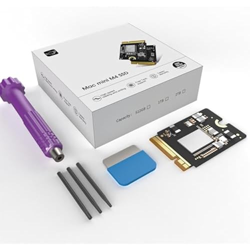 CHGRNLF Mac mini M4 SSD 1TB Hard Disk for Mac mini M4