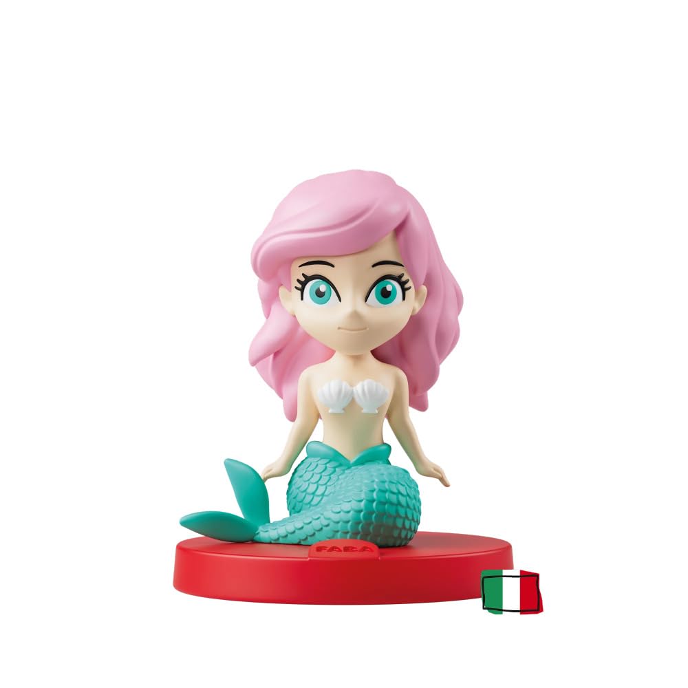 FABA Personaggio Sonoro La Sirenetta - Storie Sonore - Giocattolo, Contenuti Educativi, Versione Italiana, Bambini 4+ anni