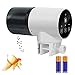 CJBIN Distributore Automatico Cibo Pesci, Mangiatoia Automatica Acquario Regolabile a 3 Marce, Distributore Cibo Pesci con Timer, Dosatore Mangime Pesci Acquario per Acquario Pesci e Tartarughe