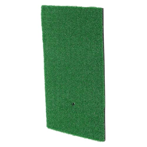 Anneome Portable Golf Practice Hitting Mat Artificial Grass Golf Pad for Chipping Game Pp Material Green Training Pad