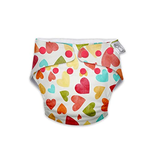 Image of SuperBottoms Swimming Diapers for Babies & Toddlers - Reusable & Adjustable Swim Diapers - Washable Cloth Diapers - Skin Friendly Fabric - Easy to Clean - Fits 3M - 3Y