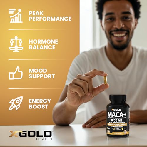 X Gold Health Organic Maca Root