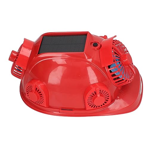 6 Fan Solar Safety Helmet with Voice, MayDay, and Headlamp