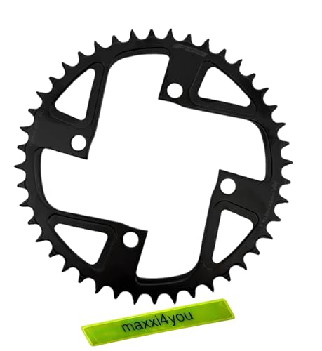 Megatooth - Ruota dentata per bicicletta elettrica, in acciaio, 4 bracci