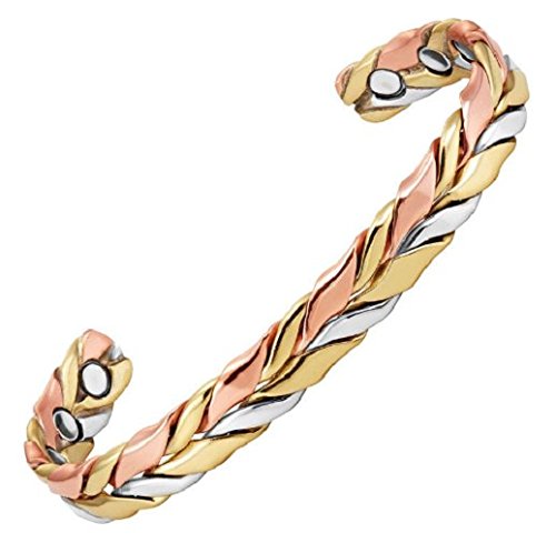 Braccialetto Magnetico In Rame Con Magneti In Sheerazade, Anti-Dolore, Per Artrite, Terapia Magnetica, Bracciale Magnetico, Braccialetto Energetico, B