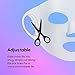 Lindo Silimask - Reusable Anti-Wrinkle Silicone Face Mask Holder for Sheet Masks, Moisturizing Facial Mask Cover, Prevent Evaporation, Beauty Face Tool, Travel Pouch Included, 2 Pack