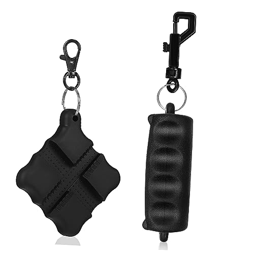 MUSISALY Puller Gripper with Keychain Black Rubber Arrow Removal Tool 2-Piece Set for Archery Enthusiasts for Target Practice and Hunting