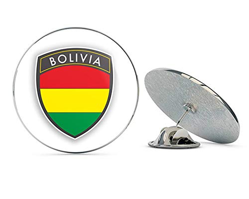 Bolivia Flag Design Round Metal 0.75
